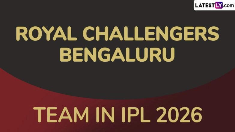 RCB Team in IPL 2026: Players Bought by Royal Challengers Bengaluru at Indian Premier League Auction, Check Full Squad