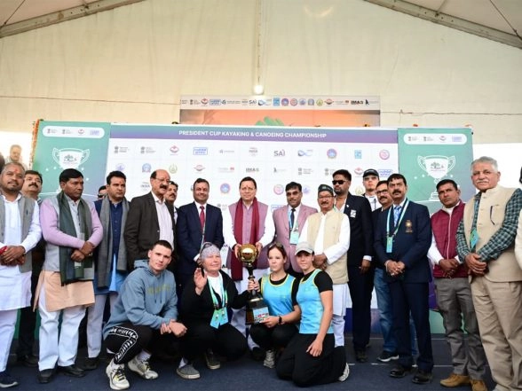 India News |  Uttarakhand: CM Dhami Attends Closing Ceremony of "International President Cup-2025''