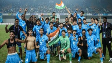 Sports News | Indomitable India Stun Iran in Ahmedabad, Seal AFC U17 Asian Cup 2026 Berth