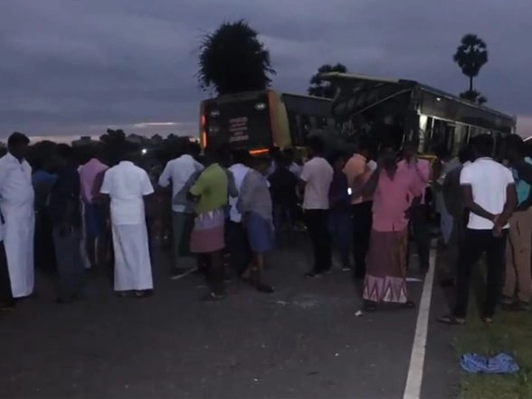 India News | TN: Govt Gives ₹3 Lakh Relief Assistance to Next of Kin of Sivaganga Bus Accident Victims; Postmortem of 3 Bodies Completed