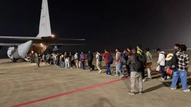 World News | Operation Sagar Bandhu: Last Batch of Indian Passengers Arrive Back Home