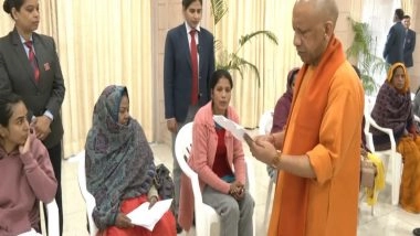 India News | UP CM Yogi Adityanath Addresses Public Grievances, Concerns During 'Janta Darshan' in Lucknow