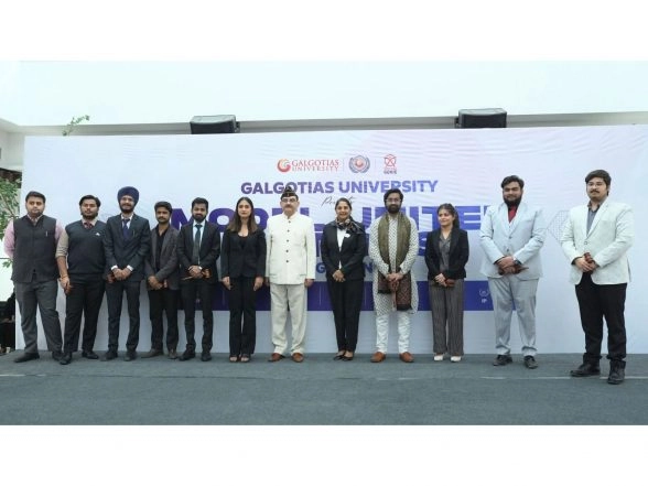 Business News | Galgotias University Commences Its First 'Model United Nations', Setting a New Benchmark for Student Diplomacy