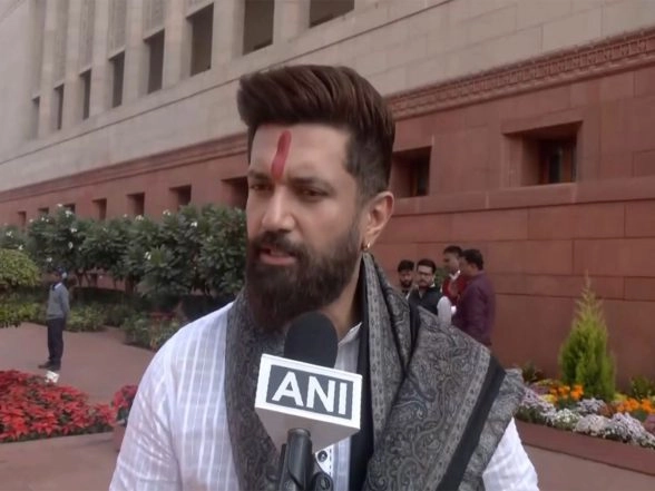 India News | Everyone's Responsibility for a Healthy Parliament Session: Chirag Paswan Criticises Opposition Sloganeering in Parliament