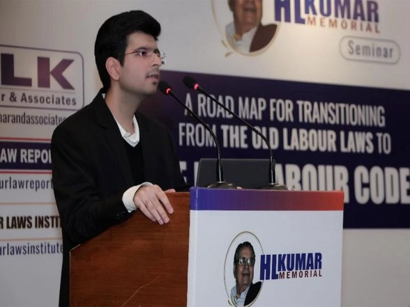 India News | Labour Laws Institute Host National Seminar on Newly-notified Labour Codes