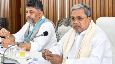 India News | Karnataka Dy CM Shivakumar Invites CM Siddaramaiah for Breakfast Tomorrow Amid Power Tussle