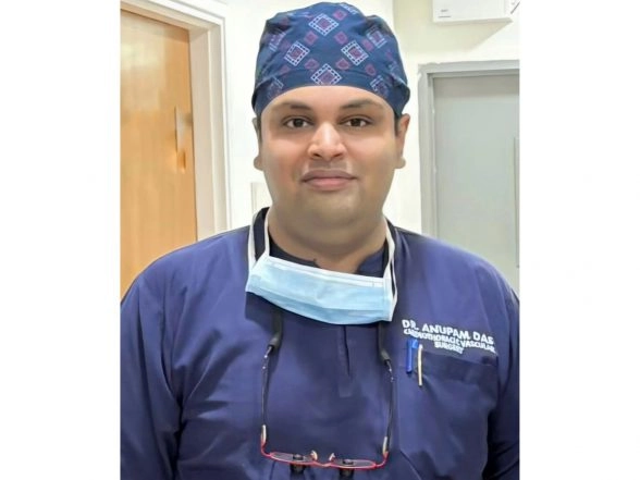 Business News | Rare, High-Risk Lung Surgery Saves Young Man's Life at NCR Hospital: Dr. Anupam Das Performs Complex CTEPH Procedure