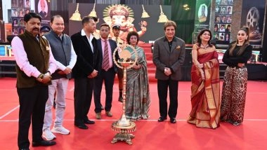 Business News | Prof. S. P. Singh Baghel, Raj Babbar & Dignitaries Grace NAVRAS 2025 at Pt. Uma Dutt Public School EuroKids International Dholpur Centre