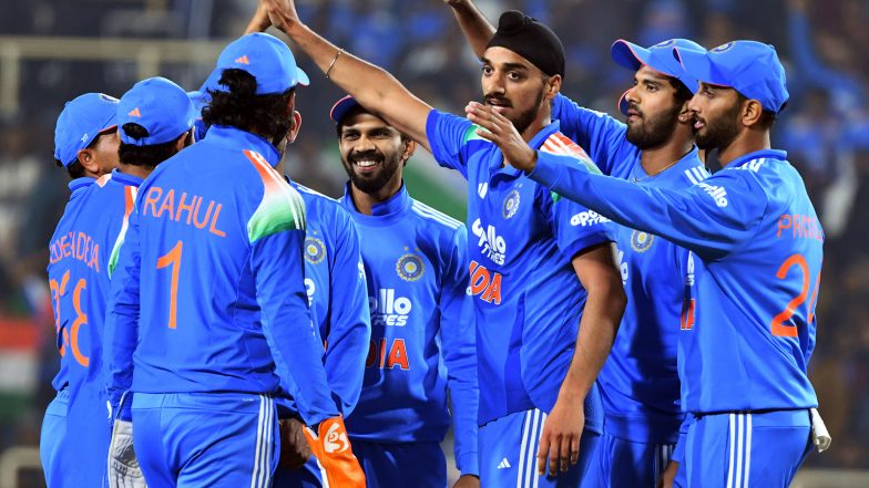 Sports News | India, South Africa Teams Arrive in Raipur Ahead of Second ODI