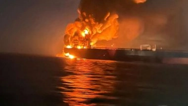 World News | Ukraine Hits Russian Oil Tankers with Underwater Drone in Black Sea