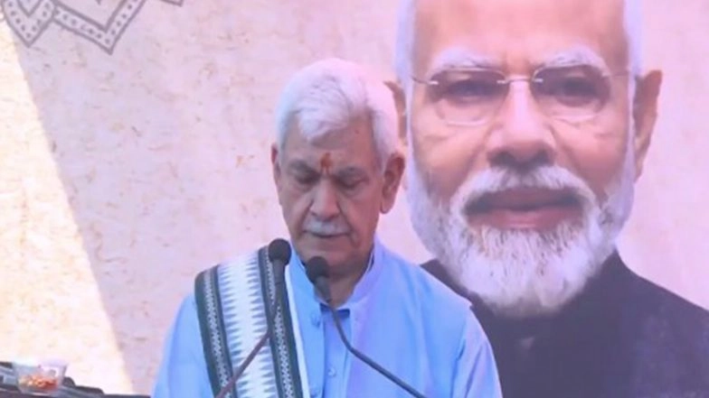 India News | History of J-K Would Have Been Different if Sardar Patel Had Been Given Full Responsibility for Its Integration in 1947: LG Sinha