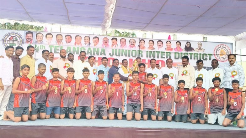 Sports News | Adilabad Tops 44th Telangana State Junior Inter-District Kho Kho Championship