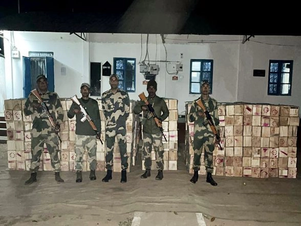 India News | BSF Meghalaya Frontier Reports Major Seizures, Stronger Border Vigilance and Deeper Community Outreach in 2025