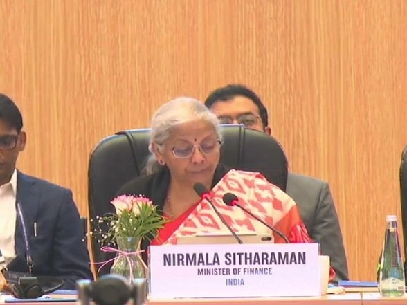Business News | FM Sitharaman Calls for Global Cooperation to Address New Tax Challenges at Global Forum Meeting