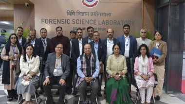 India News | Delhi LG V K Saxena Visits Rohini Forensic Science Laboratory