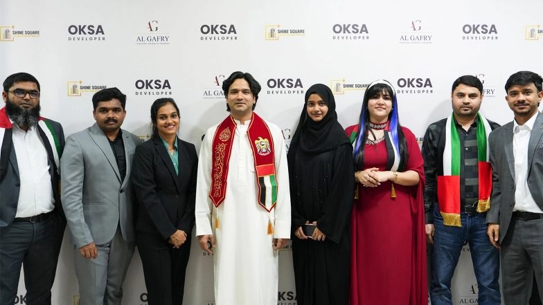 Business News | Osama Ahmad Khan & OKSA Developers Celebrate Vision, Innovation, and National Pride on the 54th UAE National Day