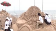 Entertainment News | 15th Edition of International Sand Art Festival Begins in Odisha, Artists from Across World Showcase Creativity