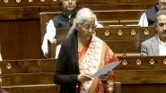 Business News | Parliament Passes Manipur GST Bill; Nirmala Sitharaman Says It Will Bring Ease of Doing Business