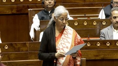 Business News | Parliament Passes Manipur GST Bill; Nirmala Sitharaman Says It Will Bring Ease of Doing Business