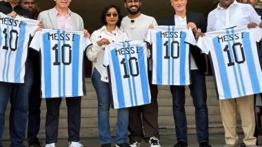 Sports News | Meeting Held in Hyderabad for Lionel Messi's Dec 13 Visit, City Gears Up for GOAT Tour Extravaganza