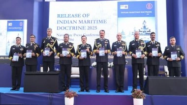 India News | Indian Navy Released Updated Indian Maritime Doctrine 2025