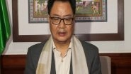 India News | SIR is Administrative Matter, There Was Need to Widen Scope of Discussion: Kiren Rijiju on Consensus for Debate on Electoral Reforms