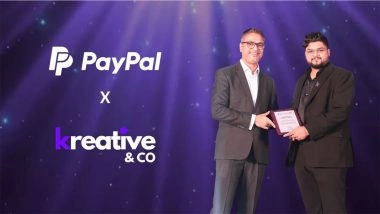 Business News | PayPal Announces Partnership with Kreative & Co. at Engage D2C & Investor Summit