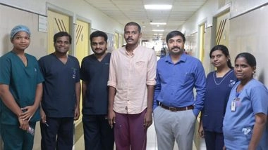 Business News | Miraculous Brain Surgery at Dr. Kamakshi Memorial Hospitals Saves Young Businessman After Screwdriver Assault