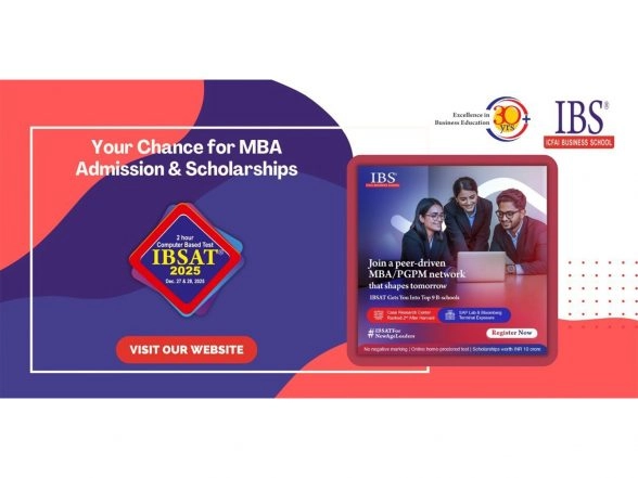 Business News | IBSAT 2025: A Chance at MBA Admission & Scholarships for Management Aspirants