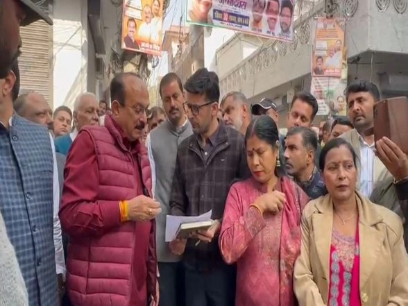 India News | Delhi Minister Ashish Sood Inaugurates Drainage Systems in Sitapuri