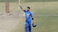 Sports News | Virat Kohli Hits 90-ball Hundred in Second ODI Against South Africa