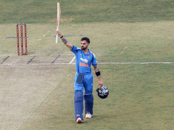 Sports News | Virat Kohli Hits 90-ball Hundred in Second ODI Against South Africa