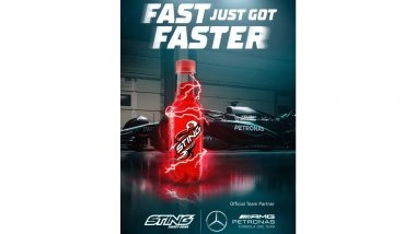 Business News | Sting Energy and Mercedes-AMG PETRONAS F1 Team Announce Their Global Partnership Like Never Before - By a Car