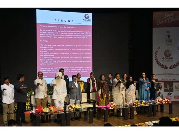 Business News | Beti Bachao - Beti Samman: GOADH Foundation Launches National Campaign Against Female Foeticide; Chief Guest MP Ms. Mamata Mohanta Attends the Event