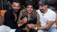 Entertainment News | Sunny Deol, Bobby Deol Immerse Dad Dharmendra's Ashes in Ganga