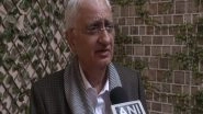 India News | Congress' Salman Khurshid Links Rupee Fall to US Sanctions, Calls for Resolution