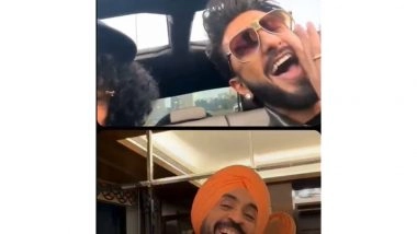 Entertainment News | 'Dhurandhar': Ranveer, Diljit Dosanjh, Hanumankind Bond with Each Other over Instagram Live