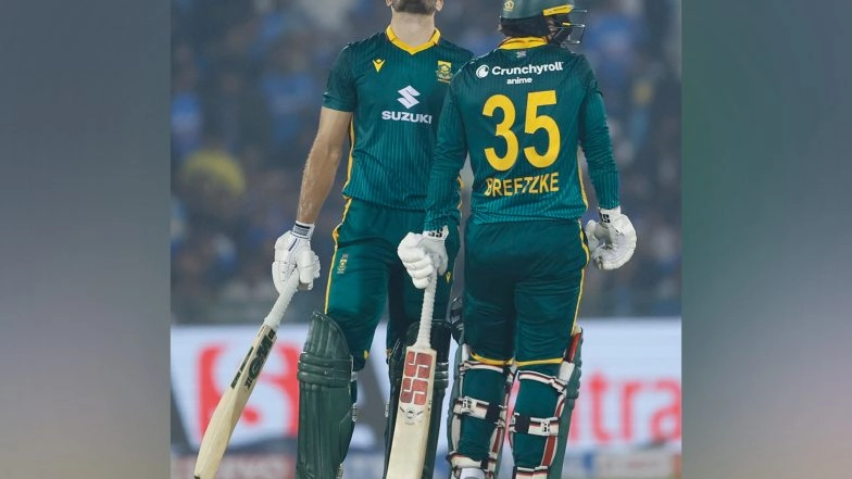 Sports News | Markram, Breetzke, Brevis Help SA Chase Down 359, Set Exciting Series Decider Against India