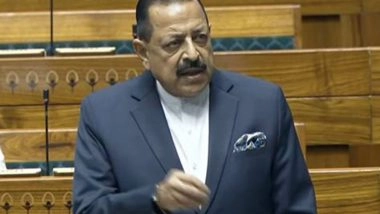India News | India's First Manned Space Mission on Track for 2027: Jitendra Singh Tells Parliament After Successful Extreme-condition Parachute Test