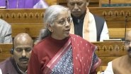 India News | Sitharaman Takes Dig at Congress; Says IMF Report Does Not Question India's GDP Figures, Government is Updating Base Year