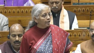 India News | Sitharaman Takes Dig at Congress; Says IMF Report Does Not Question India's GDP Figures, Government is Updating Base Year