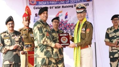 India News | BSF Organises Motorcycle Rally in Tripura as Part of Diamond Jubilee Celebrations