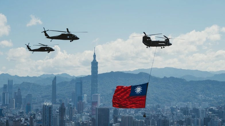 World News | Taiwan Records 8 PLA Sorties, 5 PLAN Vessels Around Its Territory