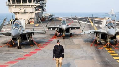 India News | PM Modi Extends Navy Day Greetings; Remembers Spending Diwali Onboard INS Vikrant