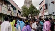 India News | Subramaniya Swamy Temple Row: Chaos Erupts over Lamp Lighting at Thiruparankundram Hilltop in Madurai