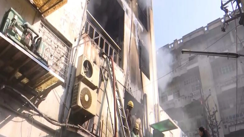 India News | Rajasthan: Fire Breaks out at Ice Cream Factory in Jaipur, Short Circuit Suspected