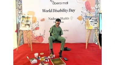 Business News | Oberoi Mall Celebrates World Disability Day with an Inspiring Live Art Showcase by MFPA