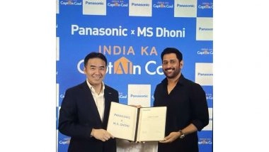 Business News | ITW Universe On-boards MS Dhoni for Panasonic Life Solutions India