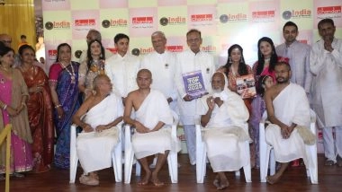 Business News | A Gathering of Six Thousand Devotees Witnessed the Consecration of 385 Moksha-garlands at Siddhavad