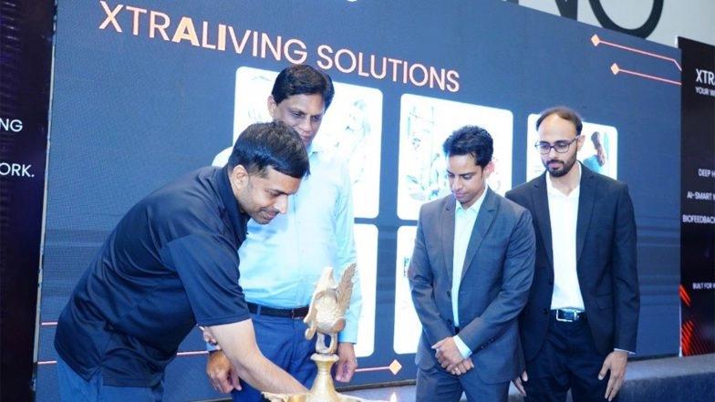 Business News | Xtraliving Launched India's First AI-Powered Functional Wellness Center at Raheja Mindspace